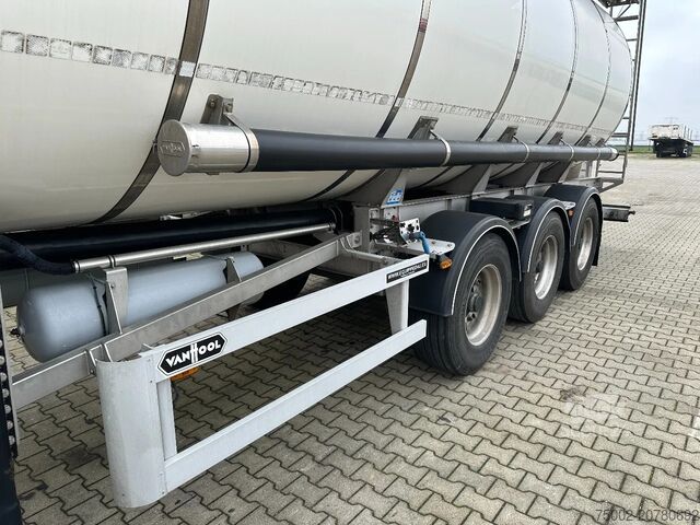 Cisterna s hrano Van Hool LEVENSMIDDELEN / 39.000L / 3-KAMMER / INOX / NL...