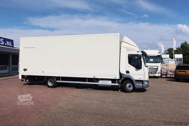 Kovček DAF LF 210 FA Bakwagen + Dhollandia 2000 kg klep ex...