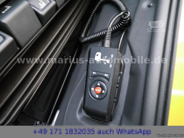 Bestelwagen autodrager MERCEDES-BENZ Atego 818 Autotransporter/Schiebeplatea / Klima