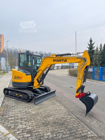 Mini excavator SHANTUI SE36SR 3,8t Mini Yanmar Kubota Sany Bagg