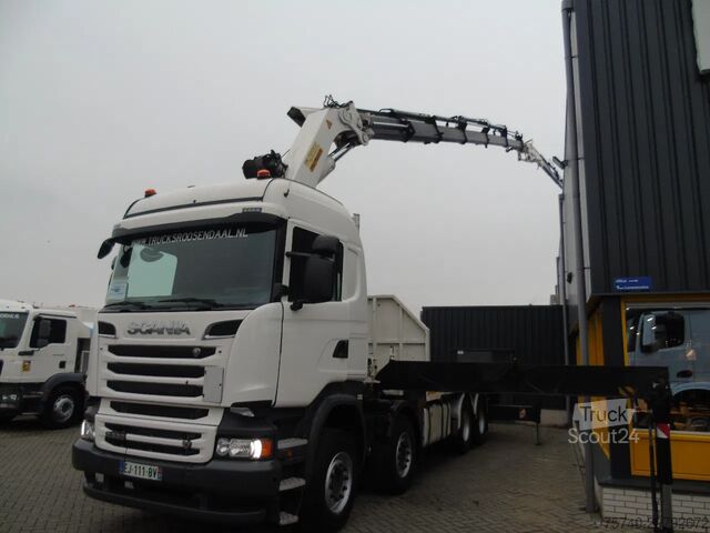 Krano sunkvežimis Scania R 520 V8 + PALFINGER 72002 6X + JIB 4X + WINCH ...