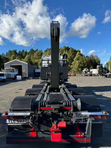 Innenlader Mercedes-Benz Arocs 3251 8x4*4, JOAB Hook-lift + Plow-equippe...