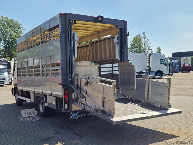 Transport de bétail MAN TGL 8.240 - 2 deck livestock Bekkers - Loadlift...