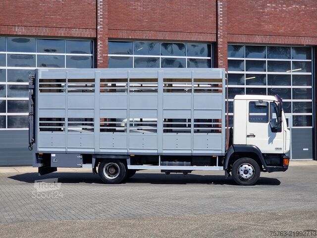 Transport de bétail MAN TGL 8.240 - 2 deck livestock Bekkers - Loadlift...