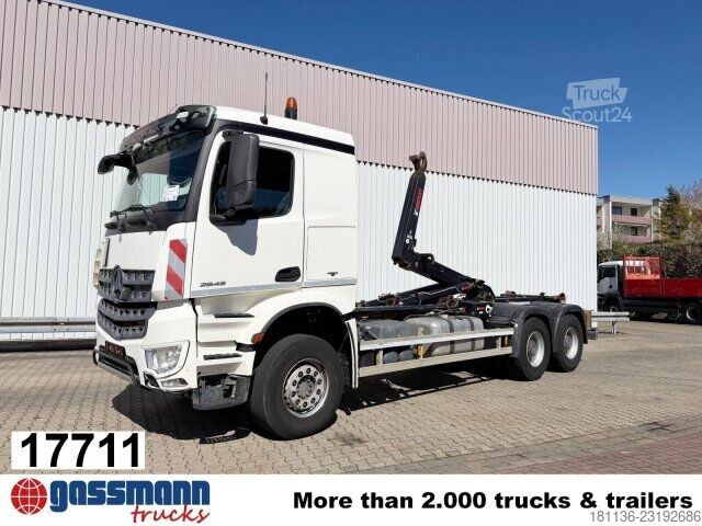 Abrollkipper Mercedes-Benz Arocs 2645 6x4, Hiab Abrollkipper XR18S59 bis 7 m