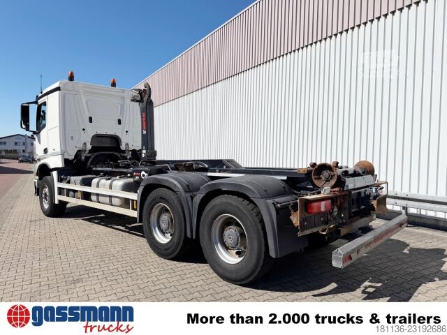 Abrollkipper Mercedes-Benz Arocs 2645 6x4, Hiab Abrollkipper XR18S59 bis 7 m