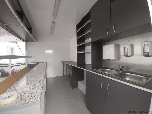 Prodajna prikolica Other Kühltheken Verkaufsanhänger VK P 360 220cm breit mit 300cm Glastheke Kühlung