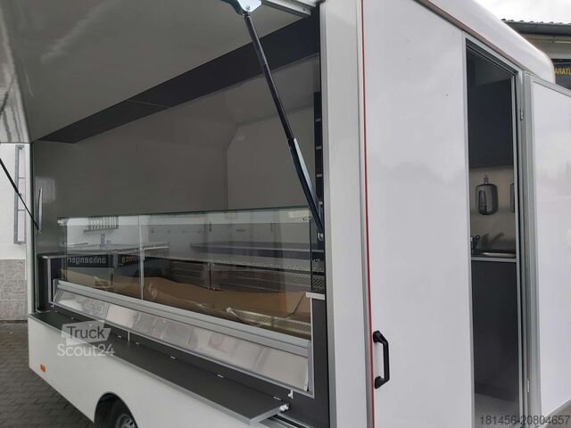 Prodajna prikolica Other Kühltheken Verkaufsanhänger VK P 360 220cm breit mit 300cm Glastheke Kühlung