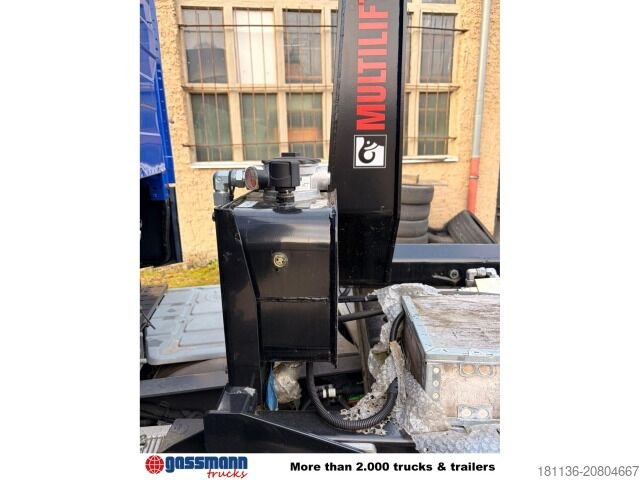 Вантажівка Telehoist з гаком для контейнерів Hiab Multlift Cityabrollanlage XR 5 S 3250 bis 4 m