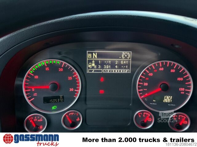 Atkritumu vedējs MAN TGS 26.320 6x2-4 BL, Intarder, Lenkachse, FAUN