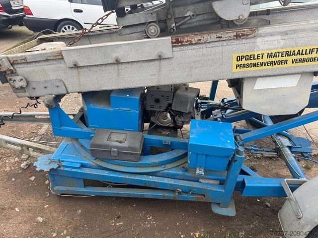 Platforma podnosząca Klaas **LADDERLIFT-DAKWERKERSLIFT-VERHUISLIFT**