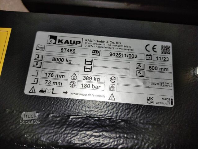Gabelversteller Kaup 8T466 / NEU