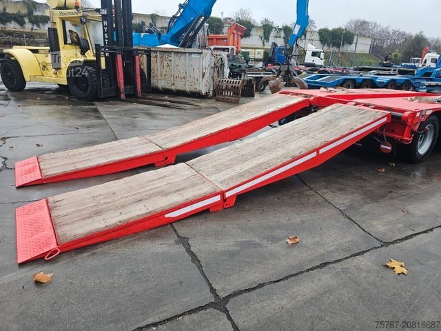 Ημιρυμουλκούμενο χαμηλής φόρτωσης Mtd MTD K Semie - Euro Mit Hydraulische Rampen