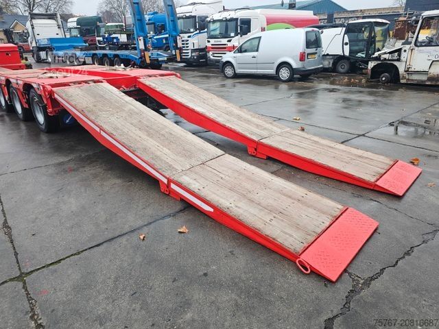 Ημιρυμουλκούμενο χαμηλής φόρτωσης Mtd MTD K Semie - Euro Mit Hydraulische Rampen