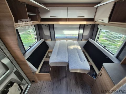 Wohnwagen Knaus Südwind 460 EU Black Selection *1700kg*Duschausbau*ATC*