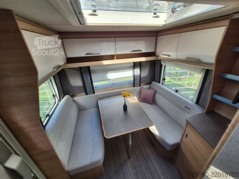 Wohnwagen Knaus Südwind 460 EU Black Selection *1700kg*Duschausbau*ATC*