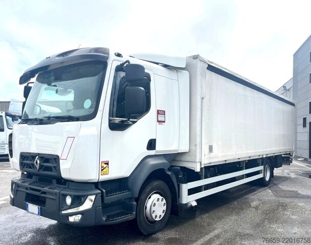 Platformas kravas automašīna ar tentu RENAULT MDA2C centinato
