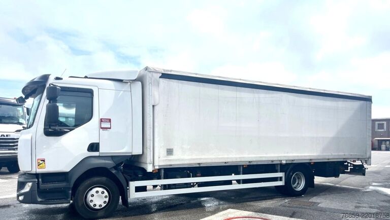 Platformas kravas automašīna ar tentu RENAULT MDA2C centinato