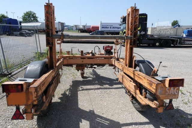 Priekaba Thaler TTA 6094A, Kabeltrommel, Hatz-Motor, Luft