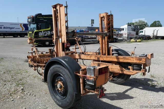Priekaba Thaler TTA 6094A, Kabeltrommel, Hatz-Motor, Luft