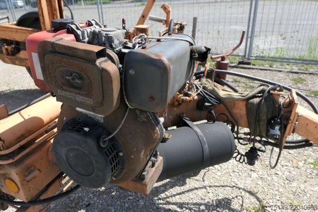 Priekaba Thaler TTA 6094A, Kabeltrommel, Hatz-Motor, Luft