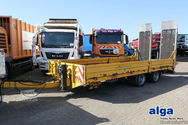 Lavtlaster tilhenger OBERMAIER OS2-TUE136 ZS, Tandem, Hydr. Rampen, Luftfed.