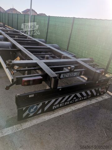 Swap-chassis trailer Wecon AWZ 218 LZ