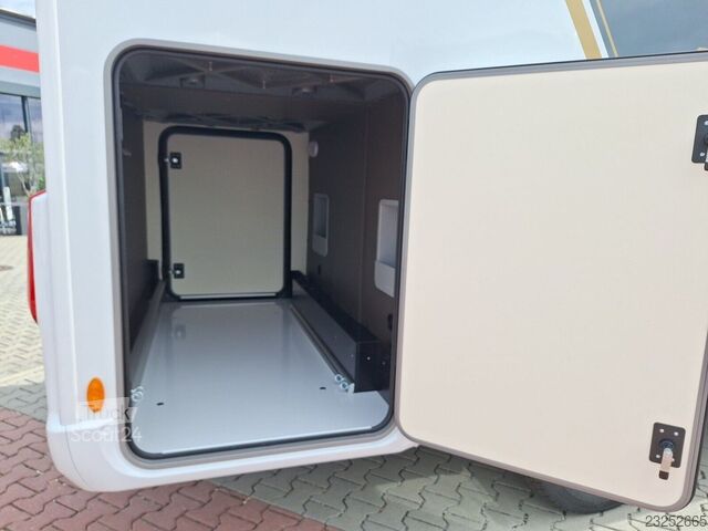Half-integraal camper BÜRSTNER B66 TD 690 Leder Stone, Hubbett, sofort verfügb