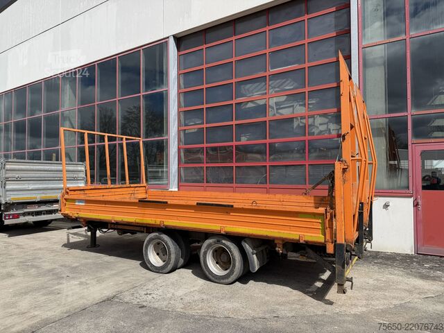 Remorque à benne basculante Blomenroehr 896/14000  14 t Tandem 2 Seiten Kipper   Tieflader
