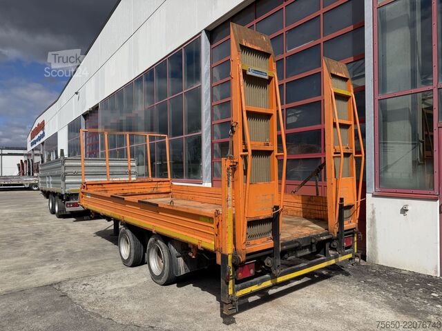 Remorque à benne basculante Blomenroehr 896/14000  14 t Tandem 2 Seiten Kipper   Tieflader