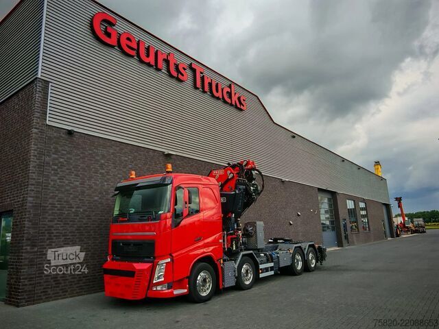 Camion-grue Volvo FH 540 8X2 TREKKER BAKWAGEN MET FASSI F1150RA.2...
