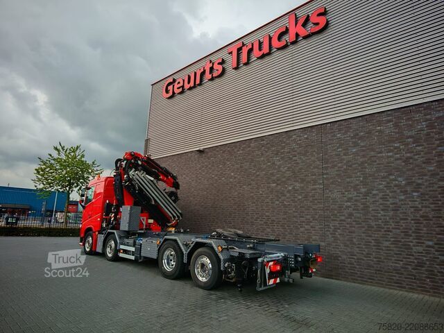Camion-grue Volvo FH 540 8X2 TREKKER BAKWAGEN MET FASSI F1150RA.2...