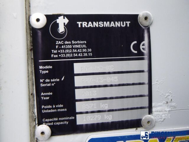 Lona deslizante Renault Premium 270 4x2 curtain sider + Transmanut fork...