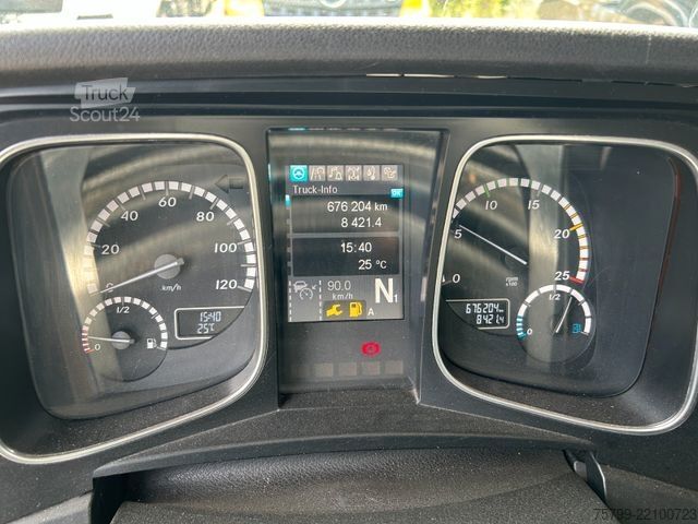 Kravas automašīnai uzstādīts celtnis MERCEDES-BENZ 2642 Pritsche Plattform BDF+PK 27000 Kran+Seilw.