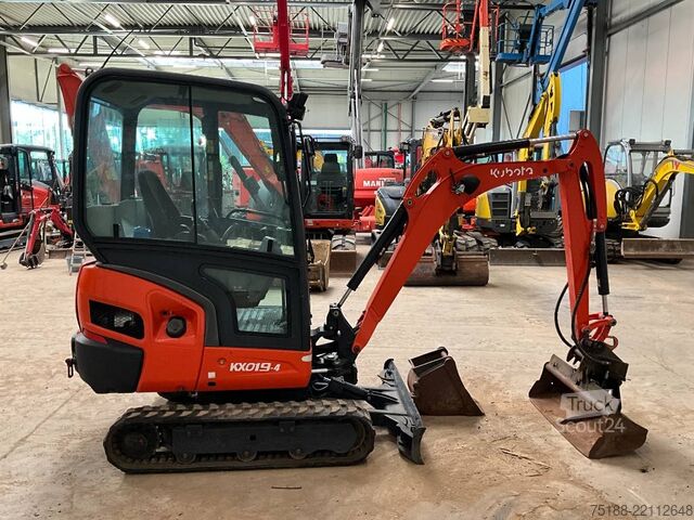 μίνι εκσκαφέας Kubota KX 019-4