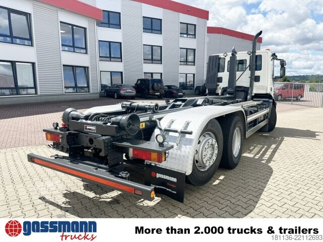 Camion benne à bras amovible Iveco Stralis AD260S36 6x2/4, EEV, Meiller RK 20.70,