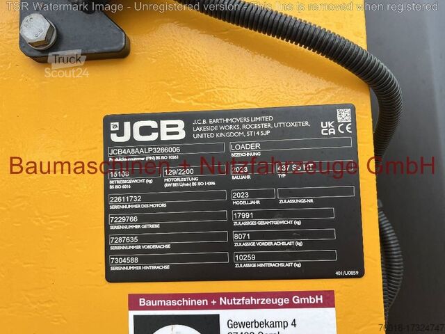 Radlader JCB 437 HT -Demo-