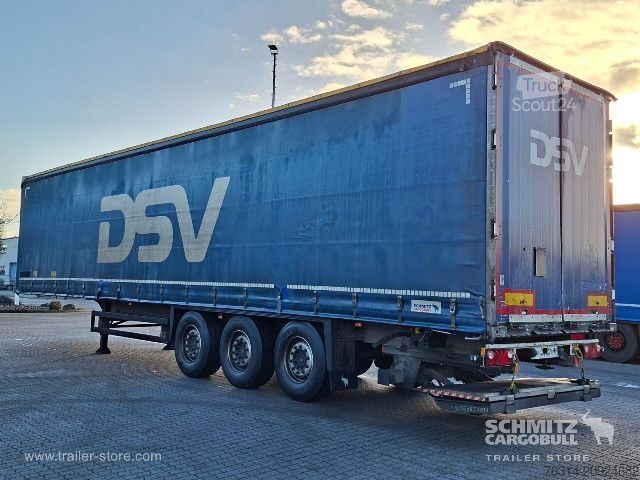 Nyitott ponyvás félpótkocsi Schmitz Cargobull Curtainsider Standard Ladebordwand