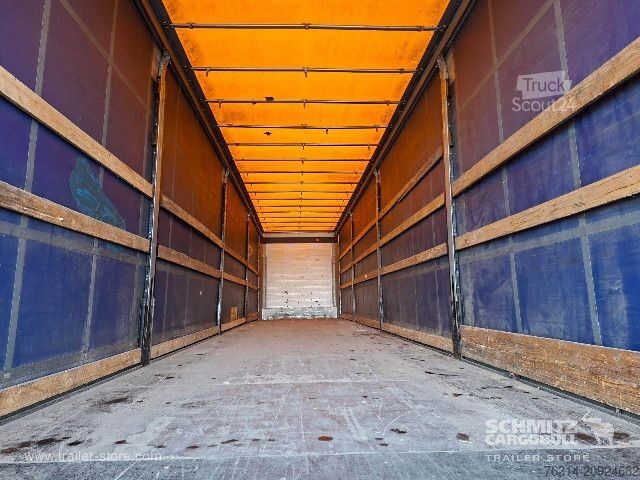 Nyitott ponyvás félpótkocsi Schmitz Cargobull Curtainsider Standard Ladebordwand