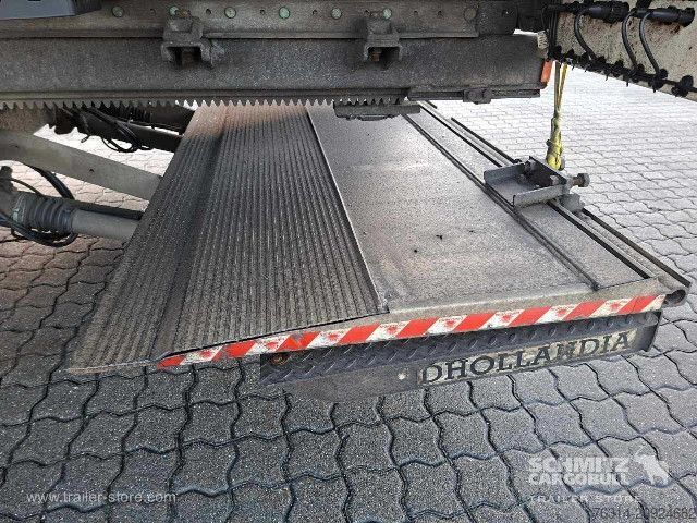 Nyitott ponyvás félpótkocsi Schmitz Cargobull Curtainsider Standard Ladebordwand