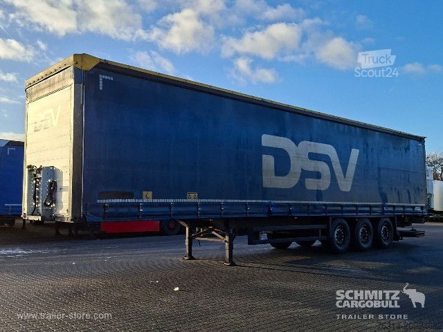 Nyitott ponyvás félpótkocsi Schmitz Cargobull Curtainsider Standard Ladebordwand