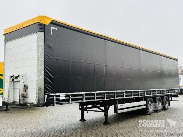Nyitott ponyvás félpótkocsi Schmitz Cargobull Curtainsider Standard