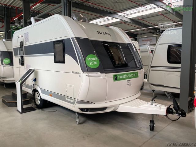 Caravana HOBBY De Luxe 400 SFe Modell 2026