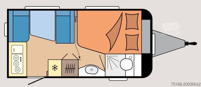 Lakókocsi HOBBY De Luxe 400 SFe Modell 2026