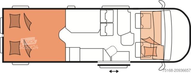 Avtodom HOBBY MAXIA VAN 680 ET Abstandstempomat / Automatik