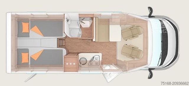 Teilintegriertes Wohnmobil WEINSBERG CaraCompact 600 MEG EDITION [PEPPER] Modell 2026