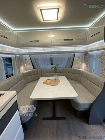 Husvagn HOBBY Excellent 540 WFU Modell 2025 / 2000 Kg Achse