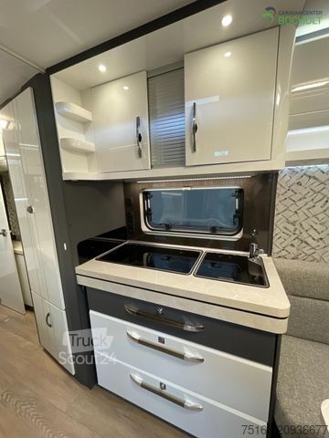 Husvagn HOBBY Excellent 540 WFU Modell 2025 / 2000 Kg Achse