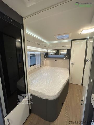 Husvagn HOBBY Excellent 540 WFU Modell 2025 / 2000 Kg Achse