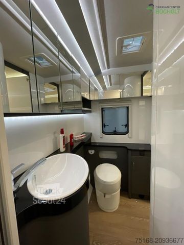 Husvagn HOBBY Excellent 540 WFU Modell 2025 / 2000 Kg Achse